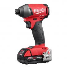 Milwaukee Tool 2753-22CT - M18 Fuel 1/4 Hex Imp Driver Kit W Cmpt Bat