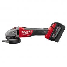 Milwaukee Tool 2781-22HD - M18 Fuel 4-1/2''/5'' Grinder, Slide Lock-On High Demand Kit