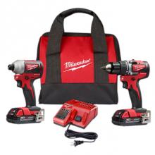 Milwaukee Tool 2892-22CT - M18 Compact Brushless Dd/Id Combo Kit