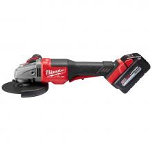 Milwaukee Tool 2980-21 - M18 Fuel 4-1/2'' - 6'' Grinder, Paddle Switch No-Lock - 1 Batt Kit
