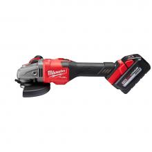 Milwaukee Tool 2981-21 - M18 Fuel 4-1/2'' - 6'' Grinder, Slide Switch Lock-On - 1 Batt Kit