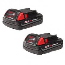 Milwaukee Tool 48-11-1811 - M18 Battery 2 Pak - Cp