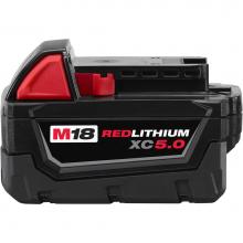 Milwaukee Tool 48-11-1850 - M18 Redlithium 5.0Ah Bat Pack
