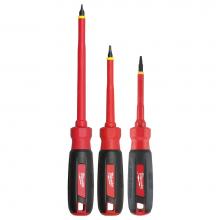 Milwaukee Tool 48-22-2203 - 3 Pc Insulated Set W/ Sq