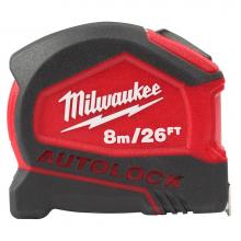 Milwaukee Tool 48-22-6826 - 8M/26'' Compact Auto Lock Tape