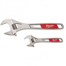Milwaukee Tool 48-22-7400 - 2Pk 10'' And 6'' Adj Wrench