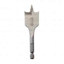 Milwaukee Tool 48-27-0090 - 15/16'' X 3-1/2'' Stubby Flat Boring Bit