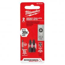 Milwaukee Tool 48-32-4411 - (3) 2Pk 1In Impact Bit Ph1