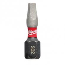 Milwaukee Tool 48-32-4722 - Shockwave Insert Bit Sq Recess No.2 - Bulk (25)