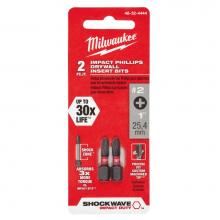 Milwaukee Tool 48-32-4444 - 2Pk 1In Impactbit Ph2 Rdcdia