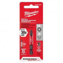 Milwaukee Tool 48-32-4472 - 2In Pwr Impct Bit Sq2