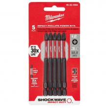 Milwaukee Tool 48-32-4564 - (6) 5Pk 3.5In Impact Bit Ph2