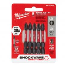 Milwaukee Tool 48-32-4602 - (6) 5Pk 2In Pwr Impct Bit Ph2