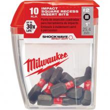 Milwaukee Tool 48-32-4607 - (10) 10Pc Sq2 Impct Cntrctr Pks