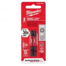 Milwaukee Tool 48-32-4914 - (3) 2Pk 2In Power Bit T30