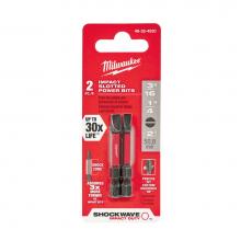 Milwaukee Tool 48-32-4920 - 2Pk Slotted Power Bits No. 8/No. 10