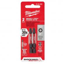 Milwaukee Tool 48-32-4985 - (3) 2Pk 2In Pwr Bit T25