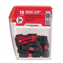 Milwaukee Tool 48-32-5014 - 15Pk Insert Bit T25 Tictac