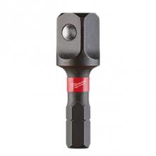 Milwaukee Tool 48-32-5720 - Shockwave Insert 1/4'' Socket Adapter - Bulk (10)