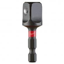Milwaukee Tool 48-32-5032 - Shockwave 1/4'' Hex Shank To 1/2'' Socket Adptr