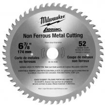 Milwaukee Tool 48-40-4006 - Circ Saw Bl 6-7/8'' 52 Non Ferr
