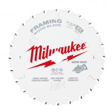 Milwaukee Tool 48-41-0723 - 7-1/4''24T Wrmdrv Blade Bulk10