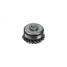 Milwaukee Tool 48-52-5040 - 3'' Knot Wire Cup Brush - Carbon Steel