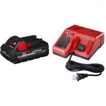 Milwaukee Tool 48-59-1835 - M18 Redlithium High Output Cp3.0 Starter Kit