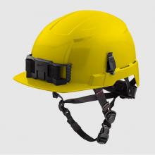 Milwaukee Tool 48-73-1323 - Yellow Frnt Brm Helmet W/Bolt-Cls E