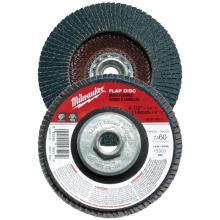 Milwaukee Tool 48-80-8011 - 4-1/2'' X 5/8''-11 Flap Disc 60 Grit (Type 29)