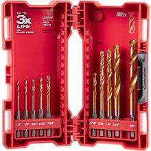 Milwaukee Tool 48-89-4633 - 10Pc Rh Titanium Bit Set