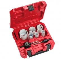 Milwaukee Tool 49-22-4074 - 8-Pc Locksmith''S Hole Dozer Hole Saw Kit