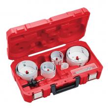 Milwaukee Tool 49-22-4142 - 12-Pc Large Diameter Plumbers Hole Dozer Hole Saw Kit