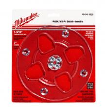Milwaukee Tool 49-54-1026 - Router Sub-Base 7'' 1-3/16