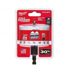 Milwaukee Tool 49-56-9670 - (2) 3'' Hole Dozer W/ Arbor