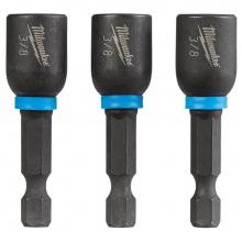 Milwaukee Tool 49-66-4525 - 3Pk 3/8 X 1-7/8 Impct Mag Ntdvr