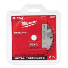 Milwaukee Tool 49-93-7805 - 4-1/2'' Steelhead Metal Cutting Diamond Blade