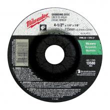 Milwaukee Tool 49-94-4570 - Grinding Wheel 4-1/2'' x 1/4'' x 7/8'' (Type 27)