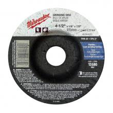 Milwaukee Tool 49-94-4505 - 4-1/2'' x .045'' x 7/8'' Cut-Off Wheel (Type 27)
