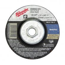 Milwaukee Tool 49-94-4520 - 4-1/2'' x 1/4'' x 7/8'' Grinding Wheel (Type 27)