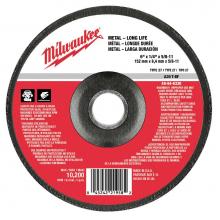 Milwaukee Tool 49-94-6330 - 6'' X 1/4'' X 5/8-11'' Grinding Wheel (Type 27)
