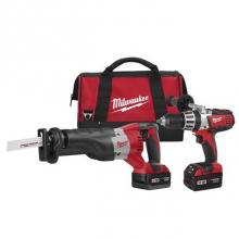Milwaukee Tool 2690-22 - M18 Combo Kit Hammer Drl/Sawzl Kit
