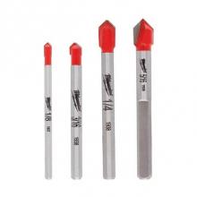 Milwaukee Tool 48-20-8988 - (5) 4Pc Glass And Tile Bit Set