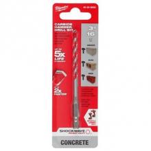 Milwaukee Tool 48-20-9005 - (3) Hamrdrill 3/16'' X 2'' X 4''