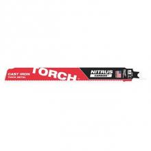 Milwaukee Tool 48-00-5563 - 12'' 7Tpi The Torch With Nitrus Carbide For Cast Iron Sawzall Blade 5Pk