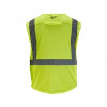 Milwaukee Tool 48-73-5113 - (12) Yellow Mesh Vest - 2Xl/3Xl