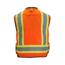 Milwaukee Tool 48-73-5167 - (6) Orng Srvyr'S Vest-Ansi 2Xl/3Xl