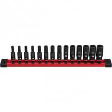 Milwaukee Tool 49-66-7003 - 1/4 Dr 14Pc Mm Deep Imp Sckt Set