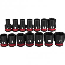 Milwaukee Tool 49-66-7007 - 3/8 Dr 14Pc Mm Std Imp Sckt Set