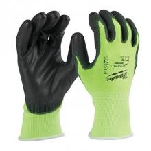 Milwaukee Tool 48-73-8911 - (6) Cut 1 High Vis Gloves - M